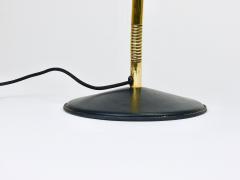Carl Aub ck Carl Aubock II Rare Brass Leather Table Desk Lamp 4280 Vienna Austria - 4506094