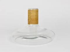 Carl Aub ck Carl Aubock Vase or Decanter with Wicker Top Midcentury Austria 1950s - 4062674