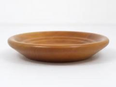 Carl Aub ck Carl Aubock Wooden Modernist Fruit Bowl Wood Plate Austria 1970s - 4042139