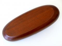 Carl Aub ck Exceptional Mid Century Modern Teak Nut Bowl by Carl Aub ck 1950s Austria - 1804900