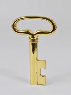 Carl Aub ck Extra Large Carl Aub ck Brass Key Cork Screw Bottle Opener Austria 1950s - 4050203