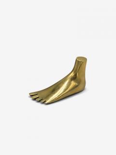 Carl Aub ck FOOT PAPERWEIGHT IN BRASS - 3037646