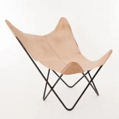 Carl Aub ck Four Carl Aubock Butterly Fledermaus Suede Leather Chairs Vienna 1960s - 4052514