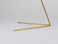 Carl Aub ck Rare Carl Aub ck Brass Standing Floor Ashtray Smoking Stand Austria 1950s - 4520959