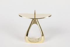 Carl Aub ck Rare Carl Aubo ck 3600 Polished Brass Candleholder - 1134700