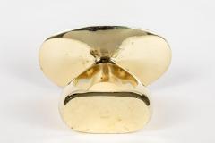 Carl Aub ck Rare Carl Aubo ck 3600 Polished Brass Candleholder - 1134705