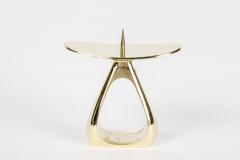 Carl Aub ck Rare Carl Aubo ck 3600 Polished Brass Candleholder - 1134706