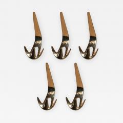 Carl Aub ck Set of Five 4903 Wall Hooks by Carl Aub ck - 609170