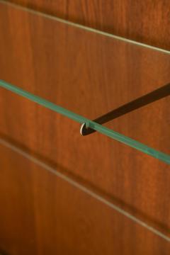 Carl Axel Acking Scandinavian Modern Cabinet in Glass Teak Beech by Carl Axel Acking 1950s - 4699321