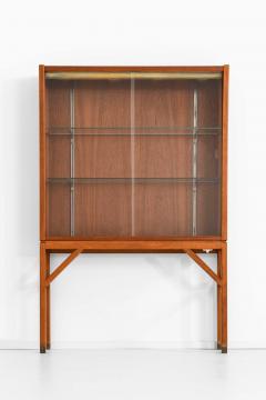 Carl Axel Acking Scandinavian Modern Cabinet in Glass Teak Beech by Carl Axel Acking 1950s - 4699322