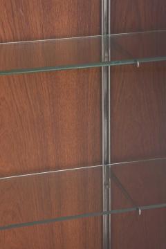Carl Axel Acking Scandinavian Modern Cabinet in Glass Teak Beech by Carl Axel Acking 1950s - 4699324