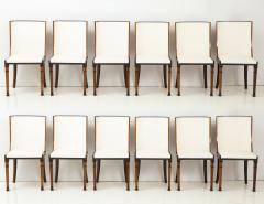 Carl Bergsten A Rare Set of Swedish Grace Twelve Dining Chairs Circa 1930 by Carl Bergsten - 906024