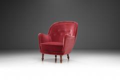 Carl Cederholm Carl Cederholm Armchair for Firma Stil Form Stockholm Sweden 1940s - 3312520