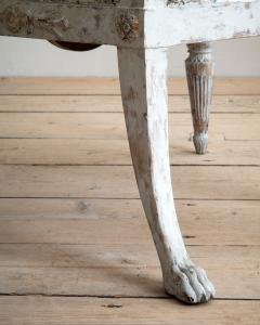 Carl Christoffer Gjorwell 19th Century Gustavian Barrel Back Armchair - 4477427