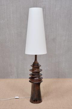 Carl Cunningham Cole Carl Cunningham Cole Ceramic Floor Lamp Algutsboda Sweden 1983 - 3939105