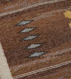 Carl Dagel Handwoven Signed Swedish Flatweave Rug - 2406335