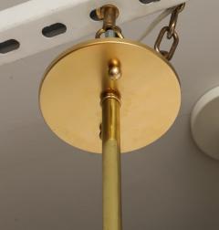 Carl Fagerlund 1950s Crystal and Brass Chandelier by Carl Fagerlund for orrefors - 4716058