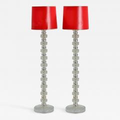 Carl Fagerlund A Pair of Floor Lamps by Carl Fagerlund for Orrefors - 1029161