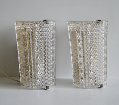 Carl Fagerlund A pair of wall lights by Carl Fagerlund for Orrefors - 4812790