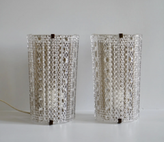 Carl Fagerlund A pair of wall lights by Carl Fagerlund for Orrefors - 4812792