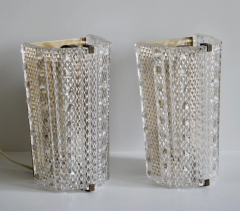Carl Fagerlund A pair of wall lights by Carl Fagerlund for Orrefors - 4812797