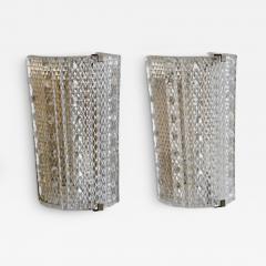 Carl Fagerlund A pair of wall lights by Carl Fagerlund for Orrefors - 4812895
