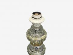 Carl Fagerlund Carl Fagerlund Swedish Modern Glass Nickel Floor Lamp Sweden 1970s - 4220957