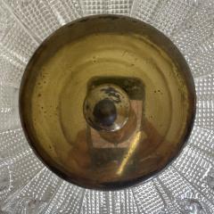 Carl Fagerlund Carl Fagerlund Swedish Modern Slumped Glass Pendant Light Sweden 1940s - 4146924