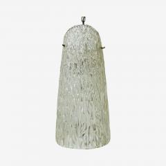 Carl Fagerlund Carl Fagerlund Swedish Modern Textured Glass Pendant Light Sweden 1940s - 4145373