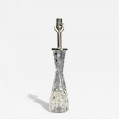 Carl Fagerlund Carl Fagerlund Swedish Modern Textured Glass Table Lamp Sweden 1960s - 4221983