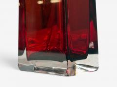 Carl Fagerlund Carl Fagerlund Table Lamps Red Glass Sweden 1950s - 4583095