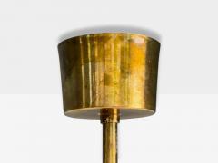 Carl Fagerlund Carl Fagerlund Textured Glass Brass Pendant Light Sweden 1960s - 4215325
