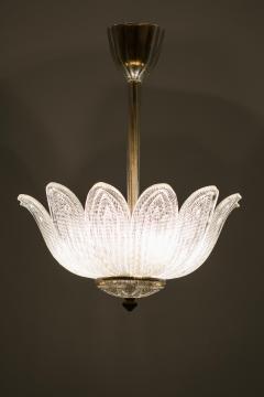 Carl Fagerlund Ceiling Lamp by Carl Fagerlund in Brass Glass 1960s - 4612442