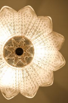 Carl Fagerlund Ceiling Lamp by Carl Fagerlund in Brass Glass 1960s - 4612447