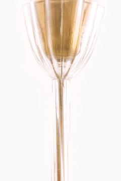 Carl Fagerlund Ceiling Lamp by Carl Fagerlund in Brass Glass 1960s - 4612449