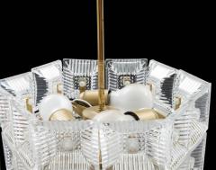 Carl Fagerlund Chandelier Attributed to Orrefors - 1028201