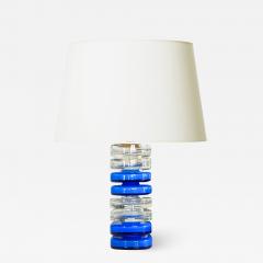 Carl Fagerlund Exceptional Mod table lamp by Carl Fagerlund for Orrefors - 1919605