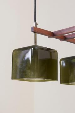Carl Fagerlund Green Glass Ceiling Lamp by Carl Fagerlund for Orrefors - 891560