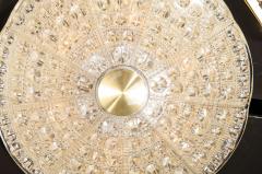 Carl Fagerlund Mid Century Modernist Flush Mount Chandelier by Carl Fagerlund for Orrefors - 2431474