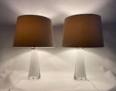 Carl Fagerlund Midcentury Table Lamps by Carl Fagerlund for Orrefors Sweden RD 1566 - 2330326