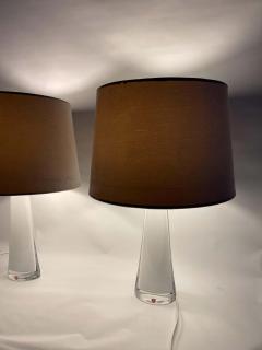 Carl Fagerlund Midcentury Table Lamps by Carl Fagerlund for Orrefors Sweden RD 1566 - 2330334