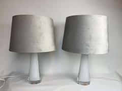 Carl Fagerlund Midcentury Table Lamps by Carl Fagerlund for Orrefors Sweden RD 1566 - 2330342
