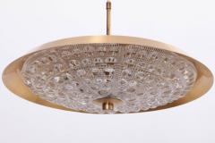 Carl Fagerlund Pair of Carl Fagerlund Pendant Lamp by Lyfa with Orrefors Glass Shade - 550824