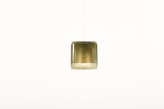 Carl Fagerlund Pair of Carl Fagerlund Pendant Lamps for Orrefors Sweden 1960s - 2225021