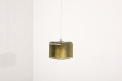Carl Fagerlund Pair of Carl Fagerlund Pendant Lamps for Orrefors Sweden 1960s - 2225023