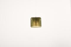 Carl Fagerlund Pair of Carl Fagerlund Pendant Lamps for Orrefors Sweden 1960s - 2225026
