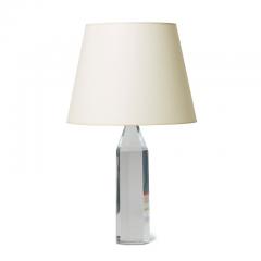 Carl Fagerlund Pair of Faceted Cut Crystal Table Lamps by Fagerlund for Orrefors - 680087