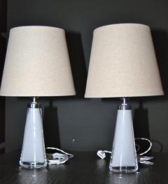 Carl Fagerlund Pair of Lamps Carl Fagerlund for Orrefors - 1332127