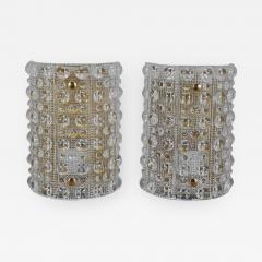 Carl Fagerlund Pair of Large Wall Lights by Orrefors - 1324517