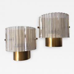 Carl Fagerlund Pair of Wall Lights by Orrefors - 1298647